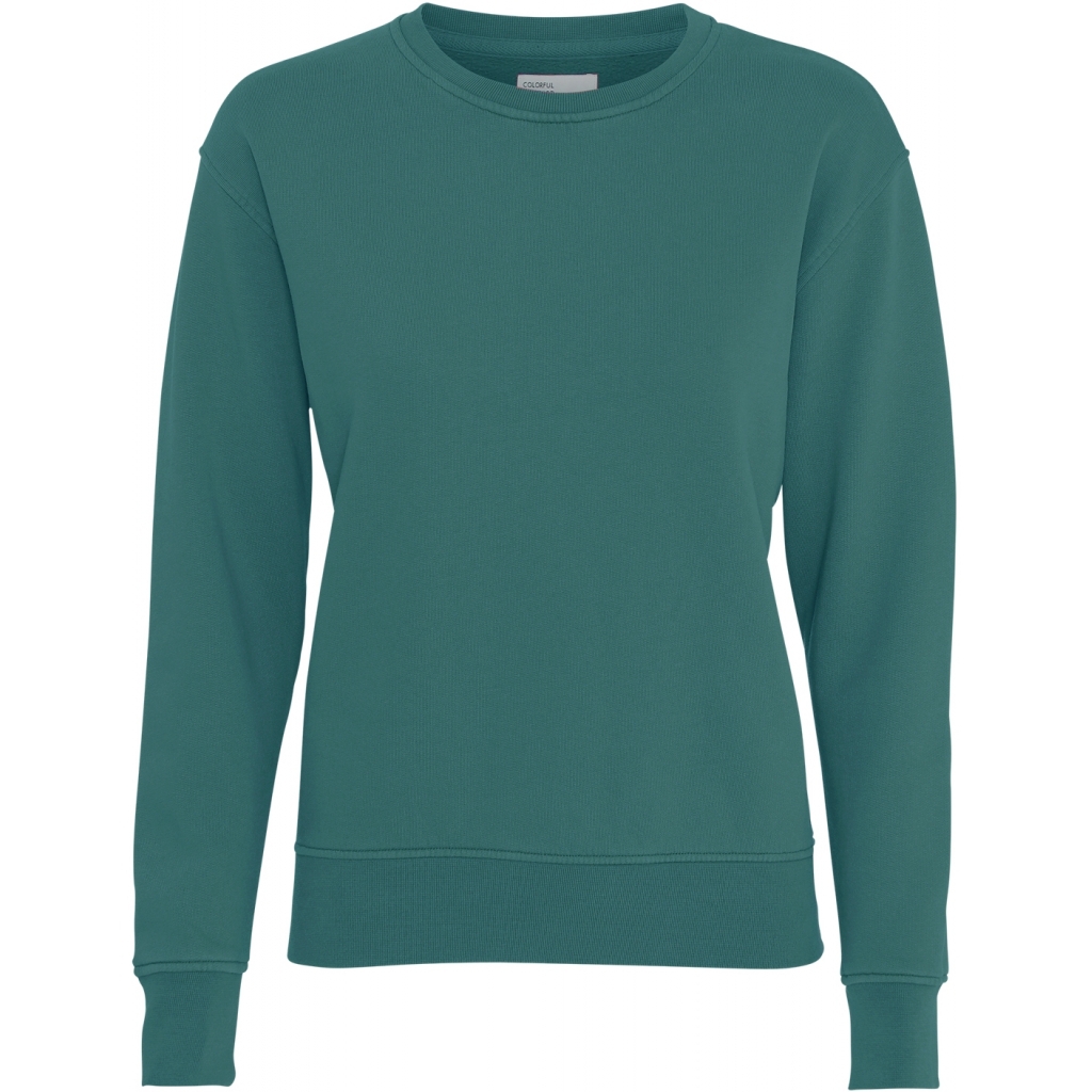 5602991010638 - Pullover mit Rundhalsausschnitt Frau Classic Organic ocean green