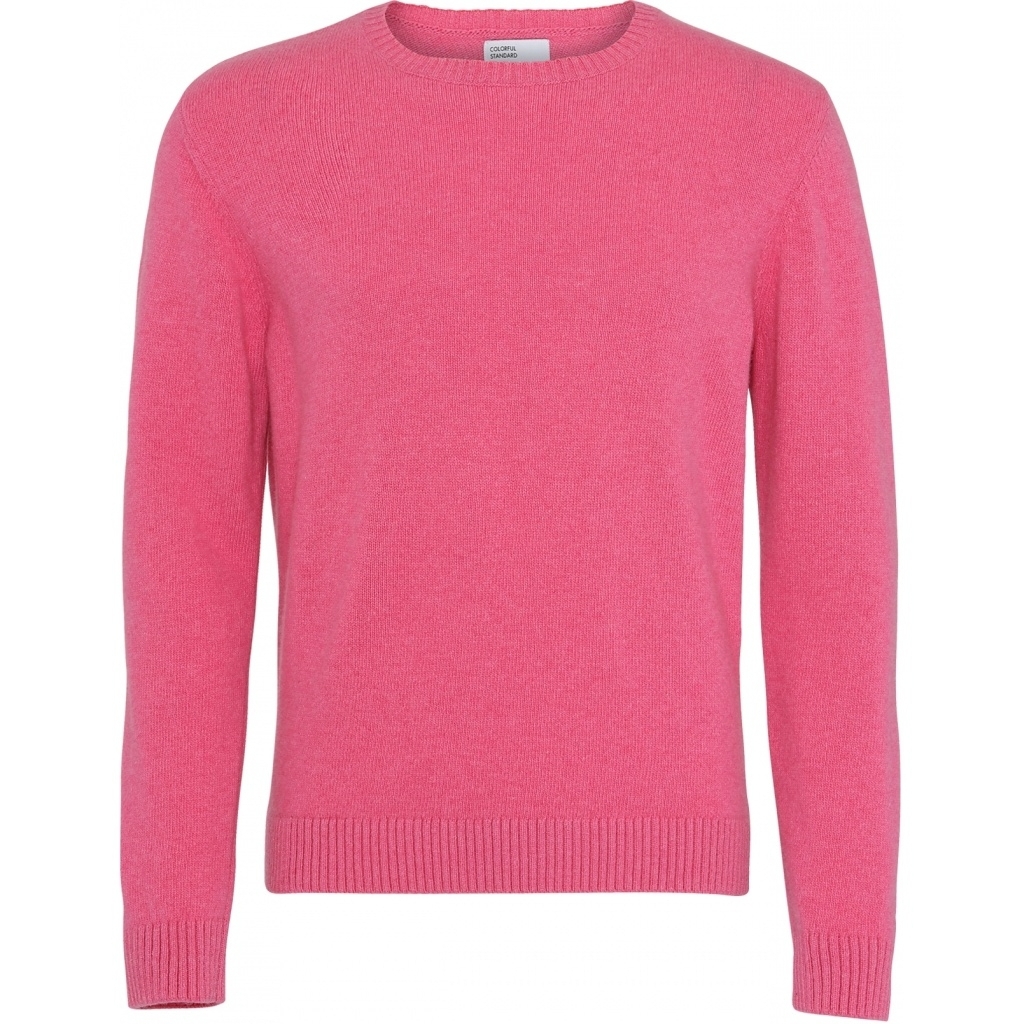 5602991012274 - Pullover mit Rundhalsausschnitt aus Wolle Classic Merino bubblegum pink