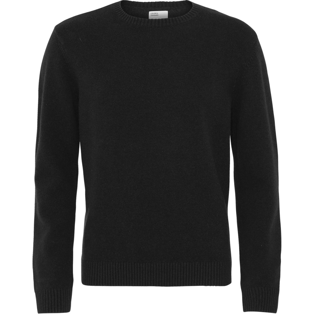 5602991012496 - Pullover mit Rundhalsausschnitt aus Wolle Classic Merino deep black