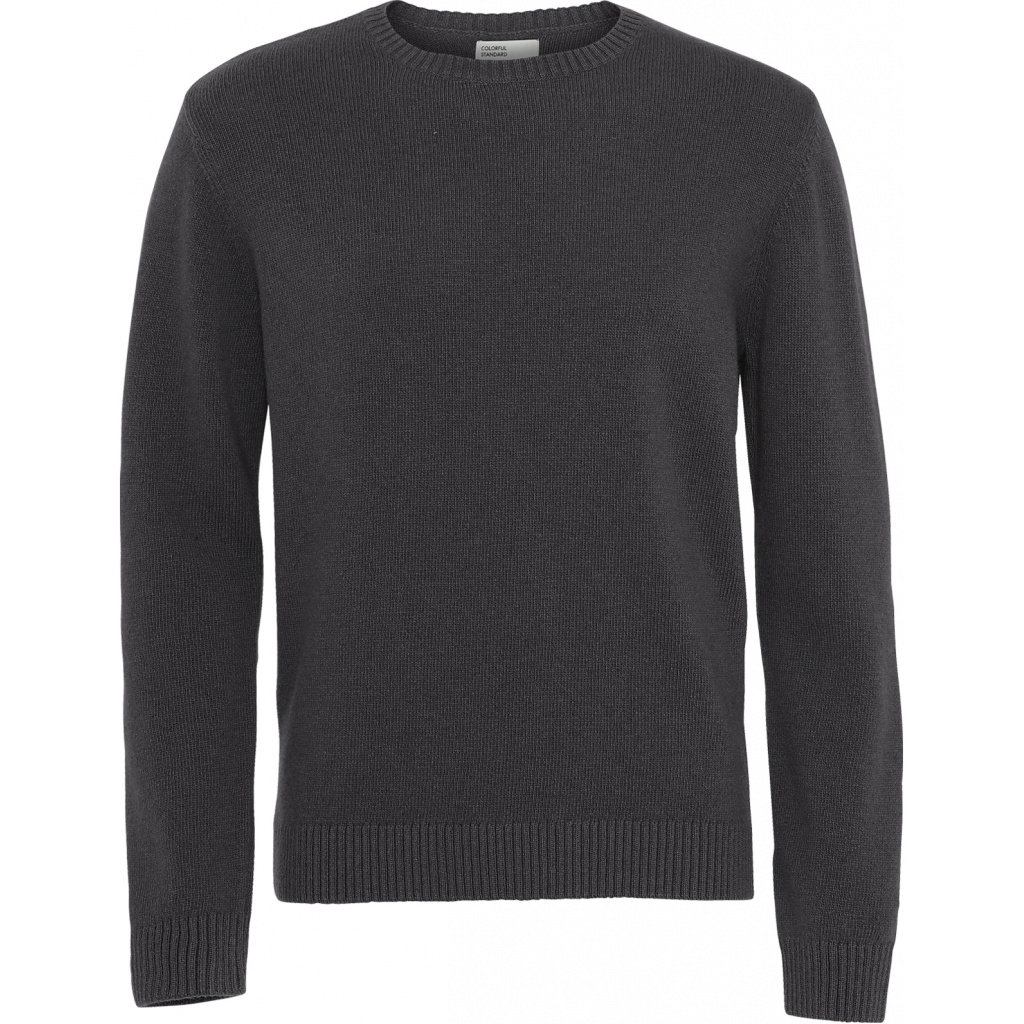 5602991012922 - Pullover mit Rundhalsausschnitt aus Wolle Classic Merino lava grey