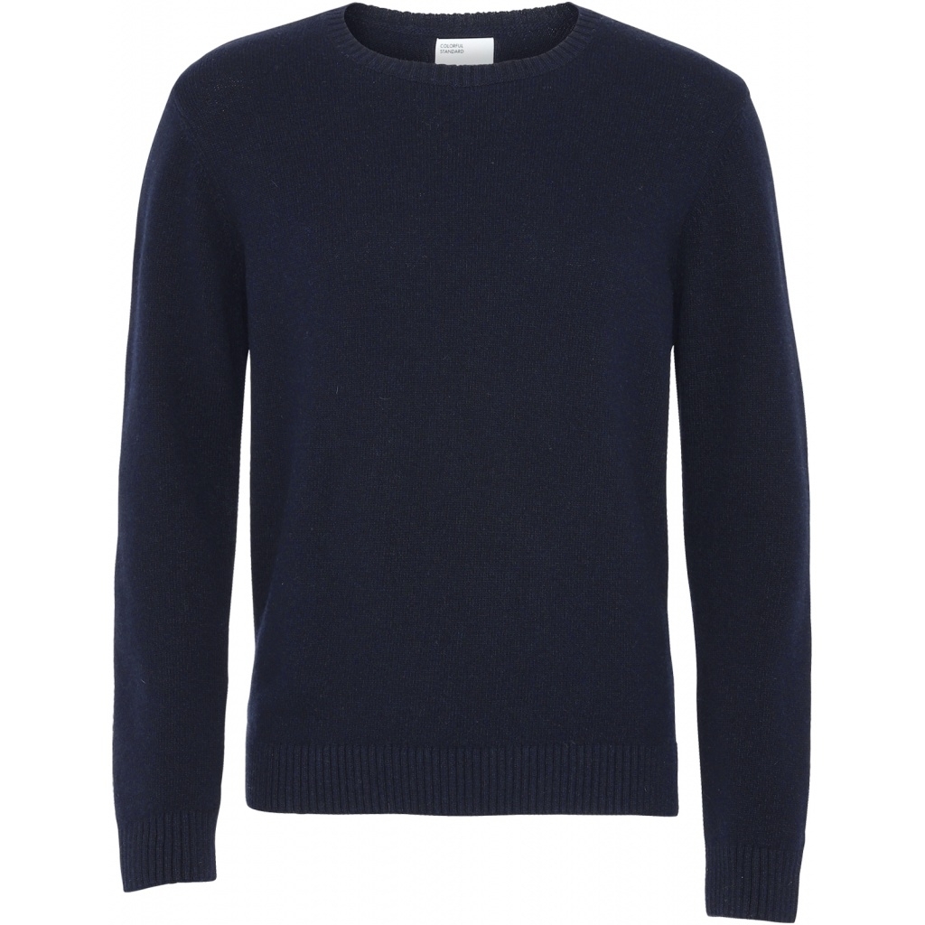 5602991012960 - Pullover mit Rundhalsausschnitt aus Wolle Classic Merino navy blue