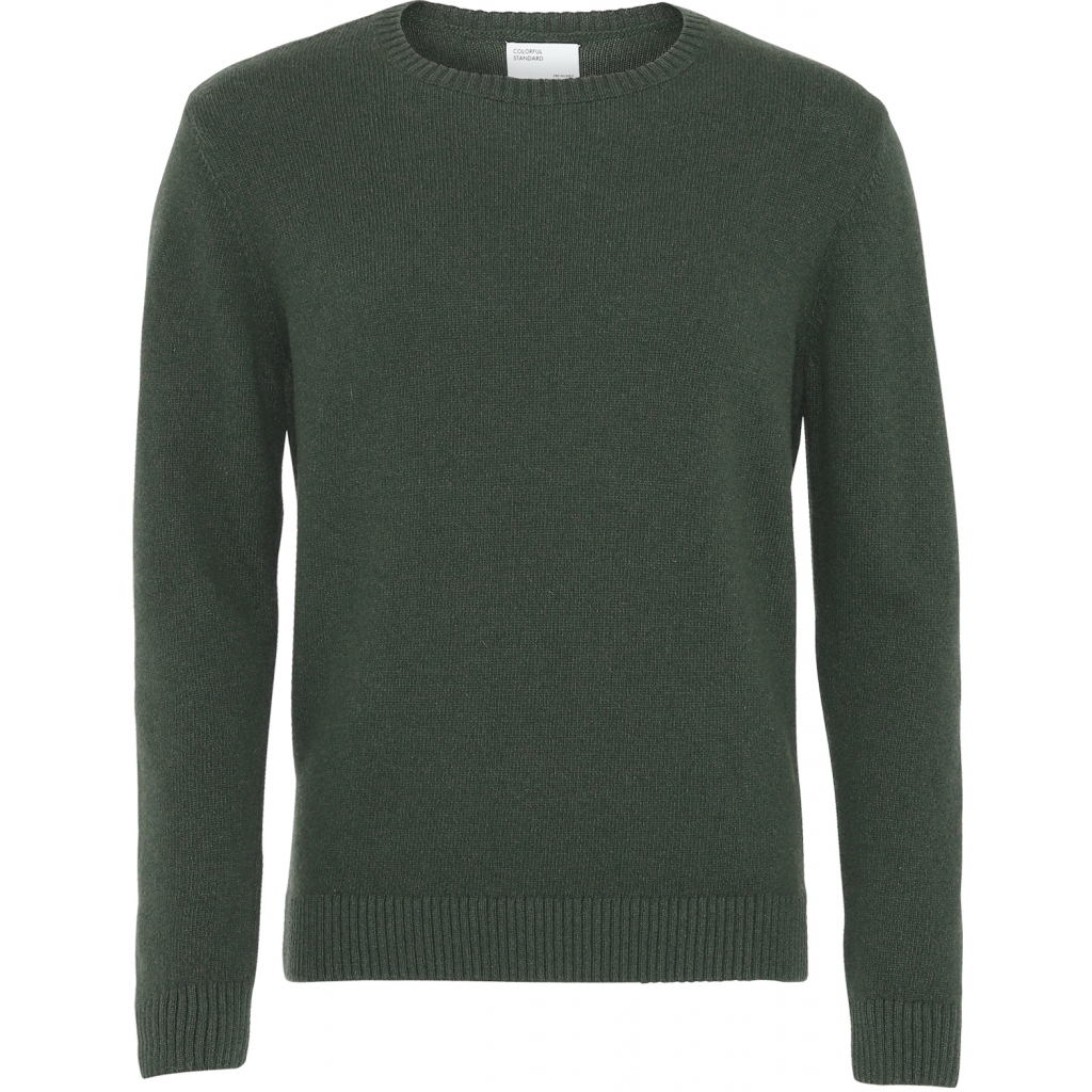 5602991019402 - Pullover mit Rundhalsausschnitt aus Wolle Classic Merino emerald green