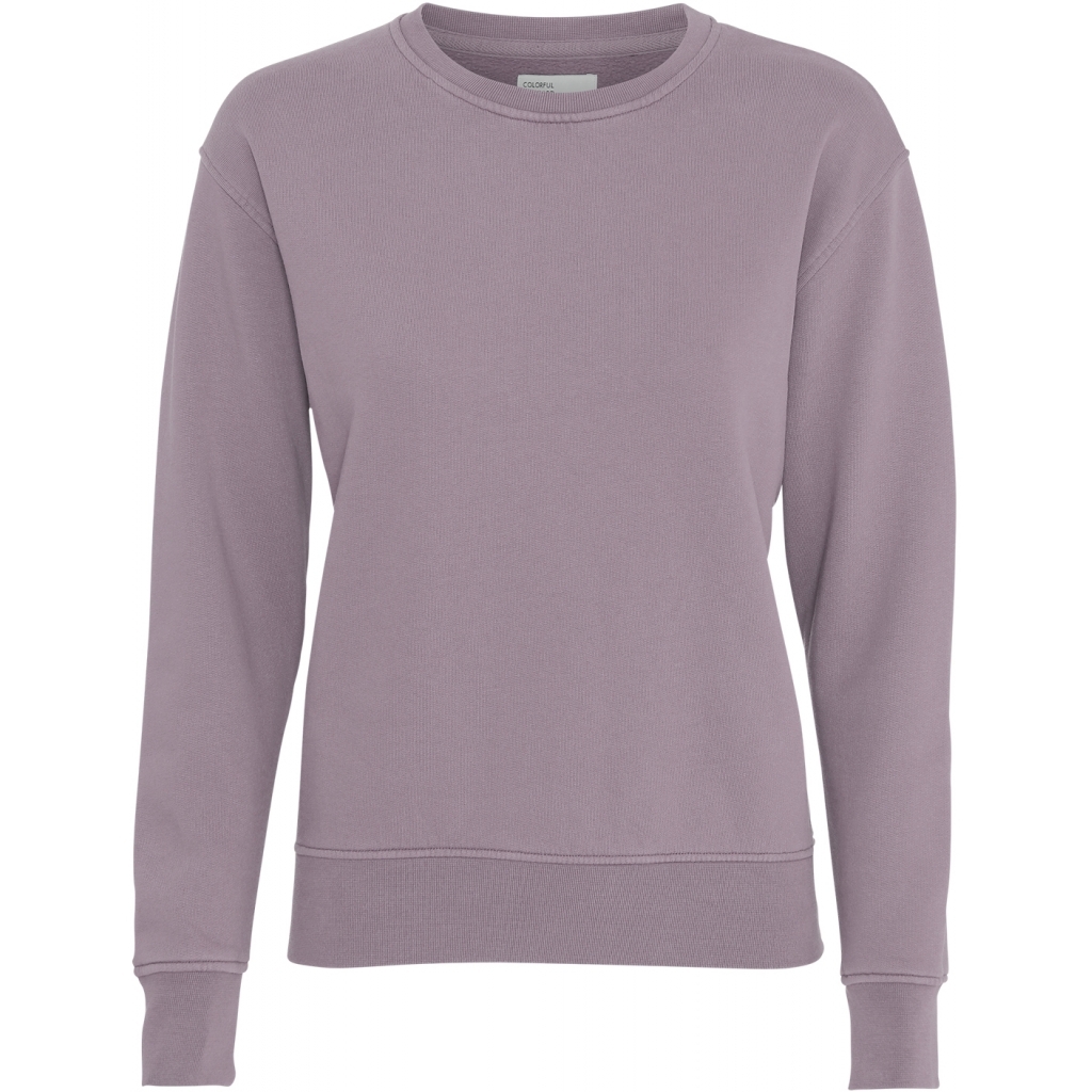 5602991037284 - Pullover mit Rundhalsausschnitt Frau Classic Organic purple haze