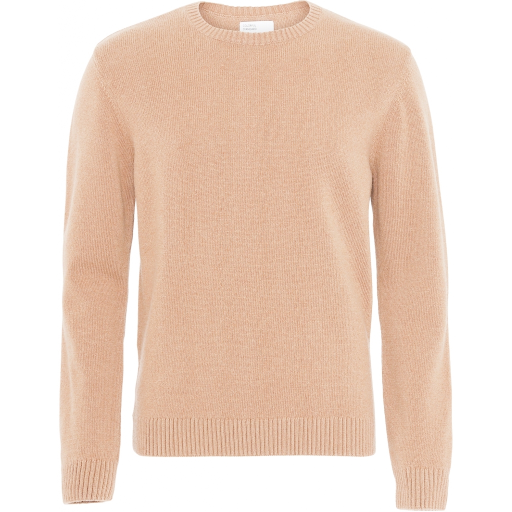 5602991038113 - Pullover mit Rundhalsausschnitt aus Wolle Classic Merino honey beige