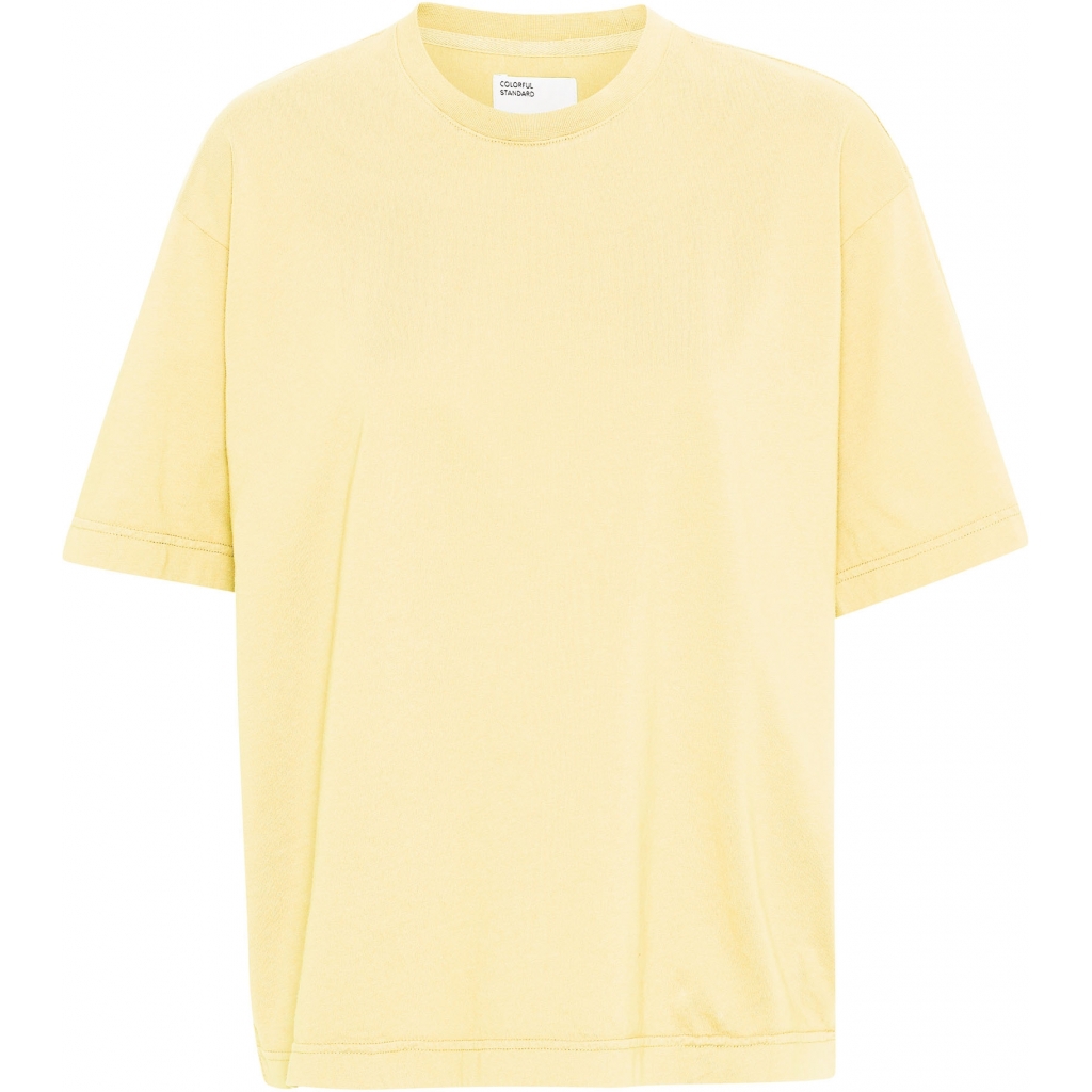 5602991055530 - T-Shirt Frau Organic oversized soft yellow