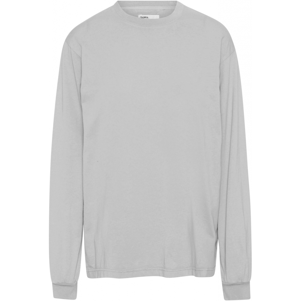 5602991057008 - T-Shirt langarm Organic oversized limestone grey