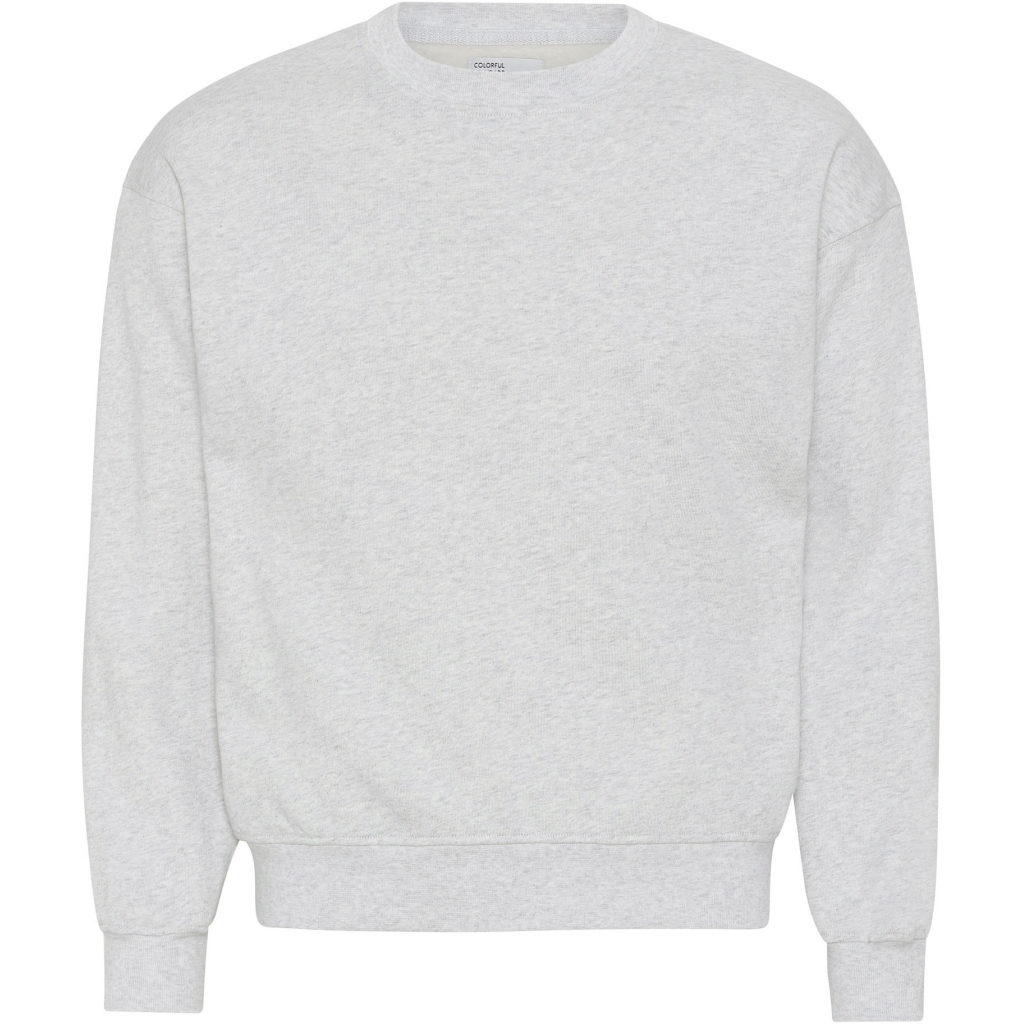 5602991059989 - Sweatshirt mit Rundhalsausschnitt Organic oversized snow melange