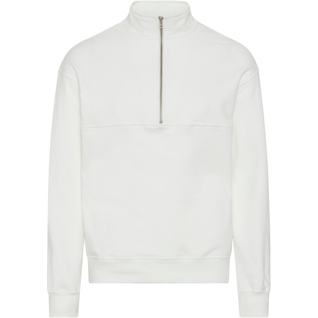 5602991061708 - Sweatshirt 1 4 Reißverschluss Organic optical white