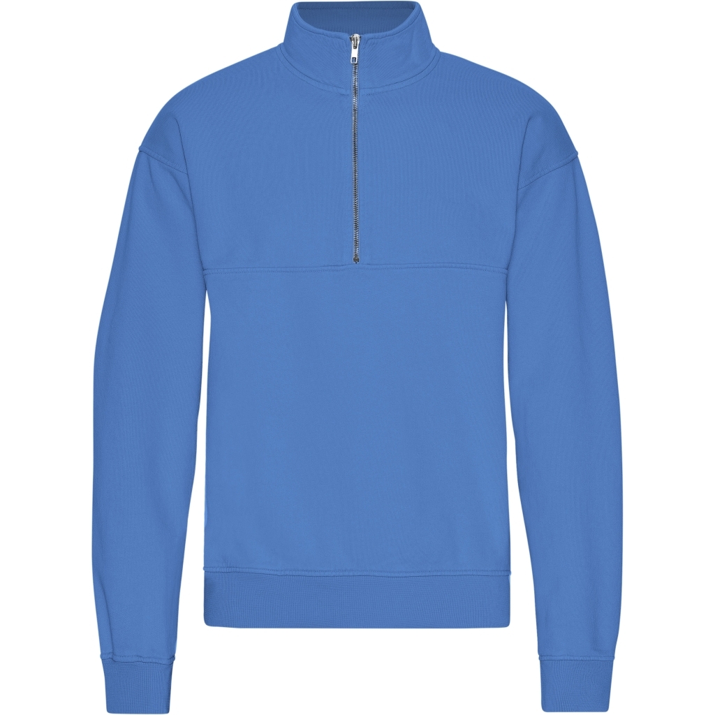 5602991062248 - Sweatshirt 1 4 Reißverschluss Organic Sky Blue