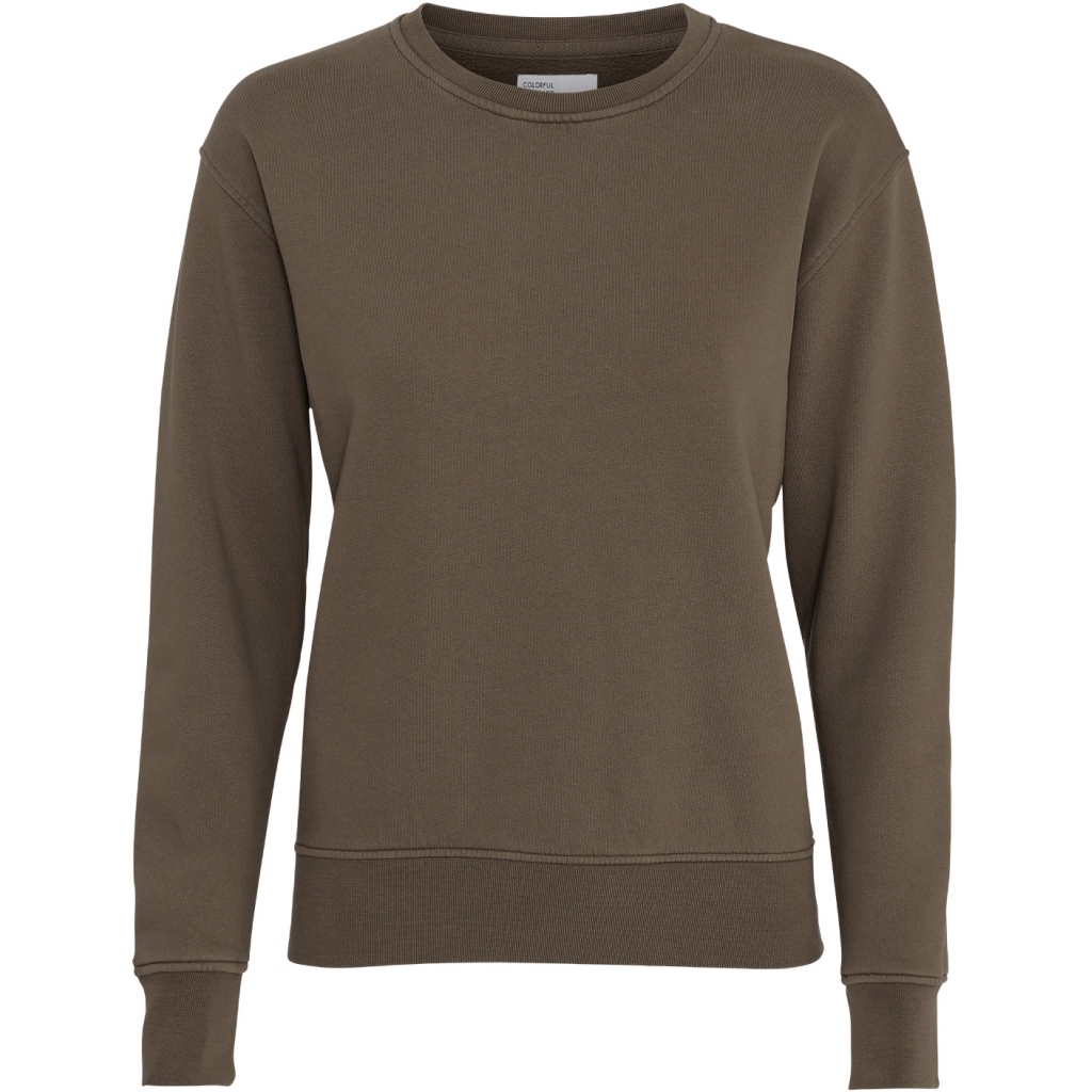 5602991067151 - Pullover mit Rundhalsausschnitt Frau Classic Organic cedar brown