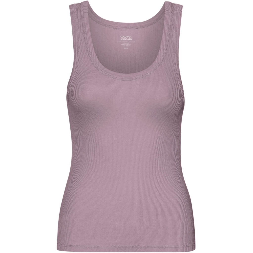 5602991067649 - Tanktop mit Rundhalsausschnitt Damen Classic Organic Pearly Purple