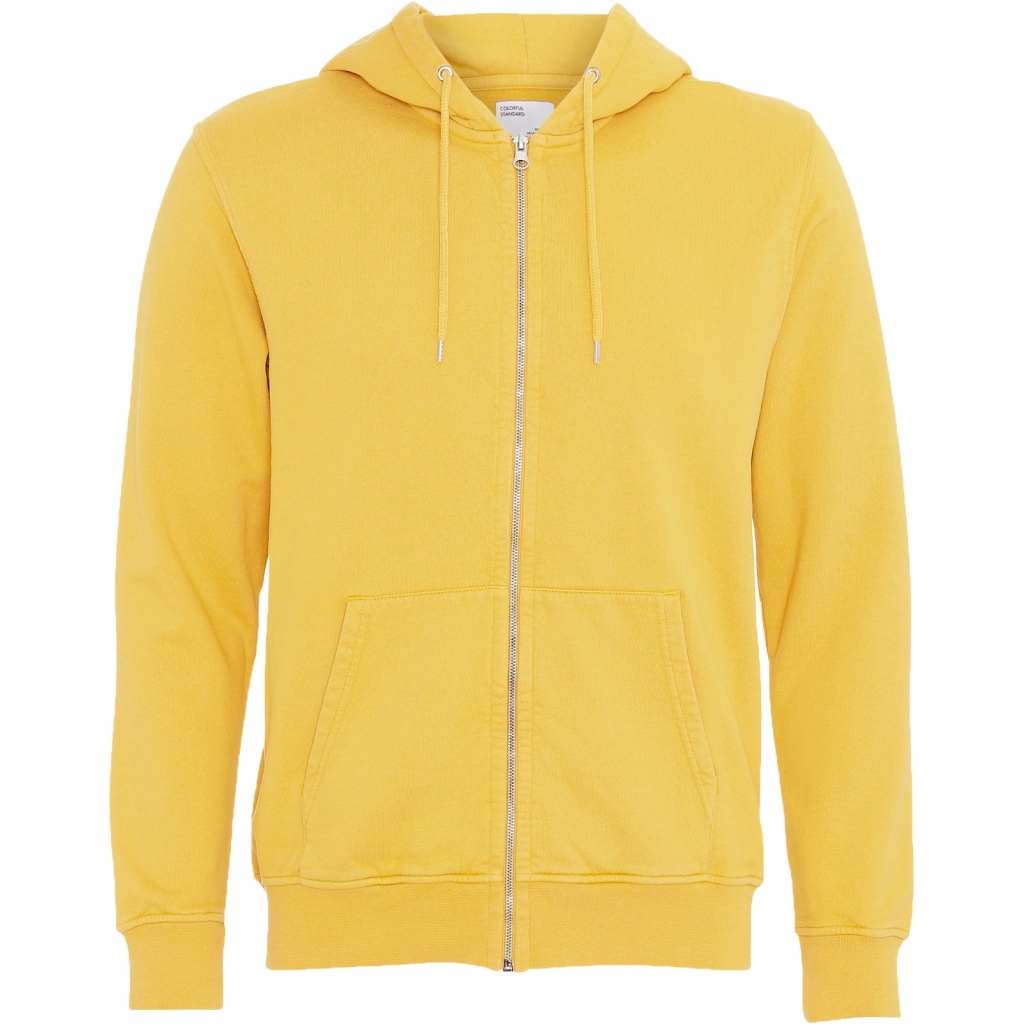 5602991075118 - Kapuzen-Pulli mit Reißverschluss Classic Organic lemon yellow