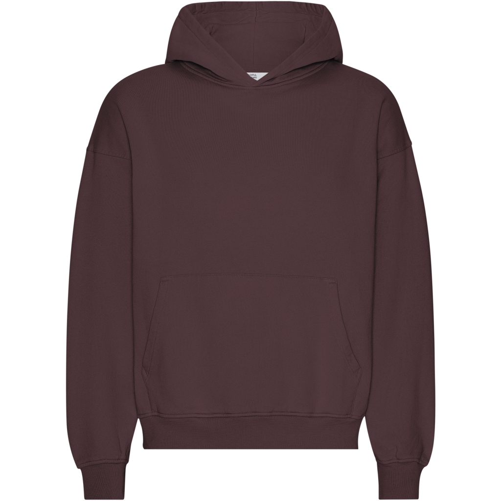 5602991085353 - Oversized Hoodie Organic Oxblood Red