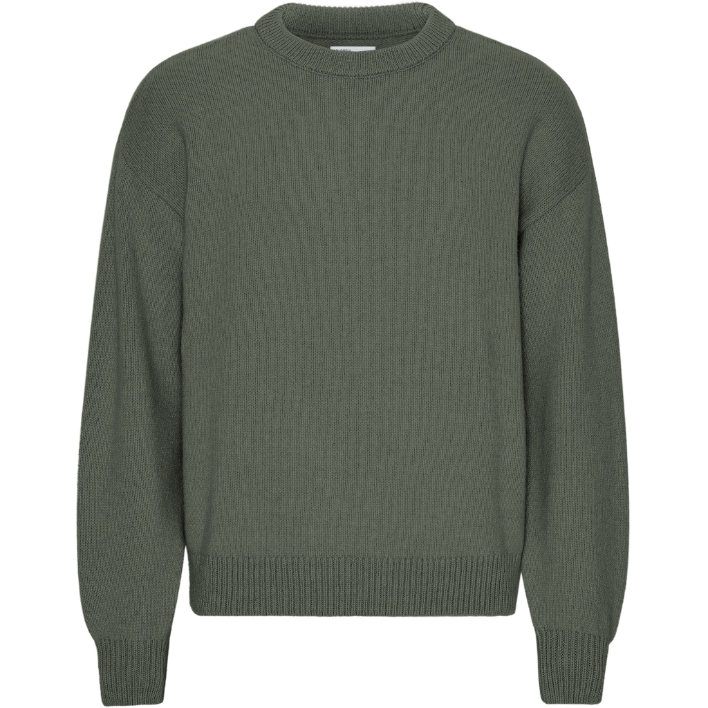 5602991088682 - Oversize-Pullover mit Rundhalsausschnitt Dusty Olive