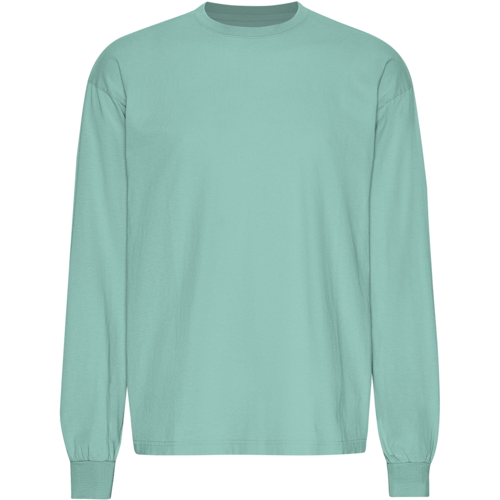 5602991102845 - Oversized Langarmshirt Organic Seafoam Green 5602991102845 - Oversized Langarmshirt Organic Seafoam Green