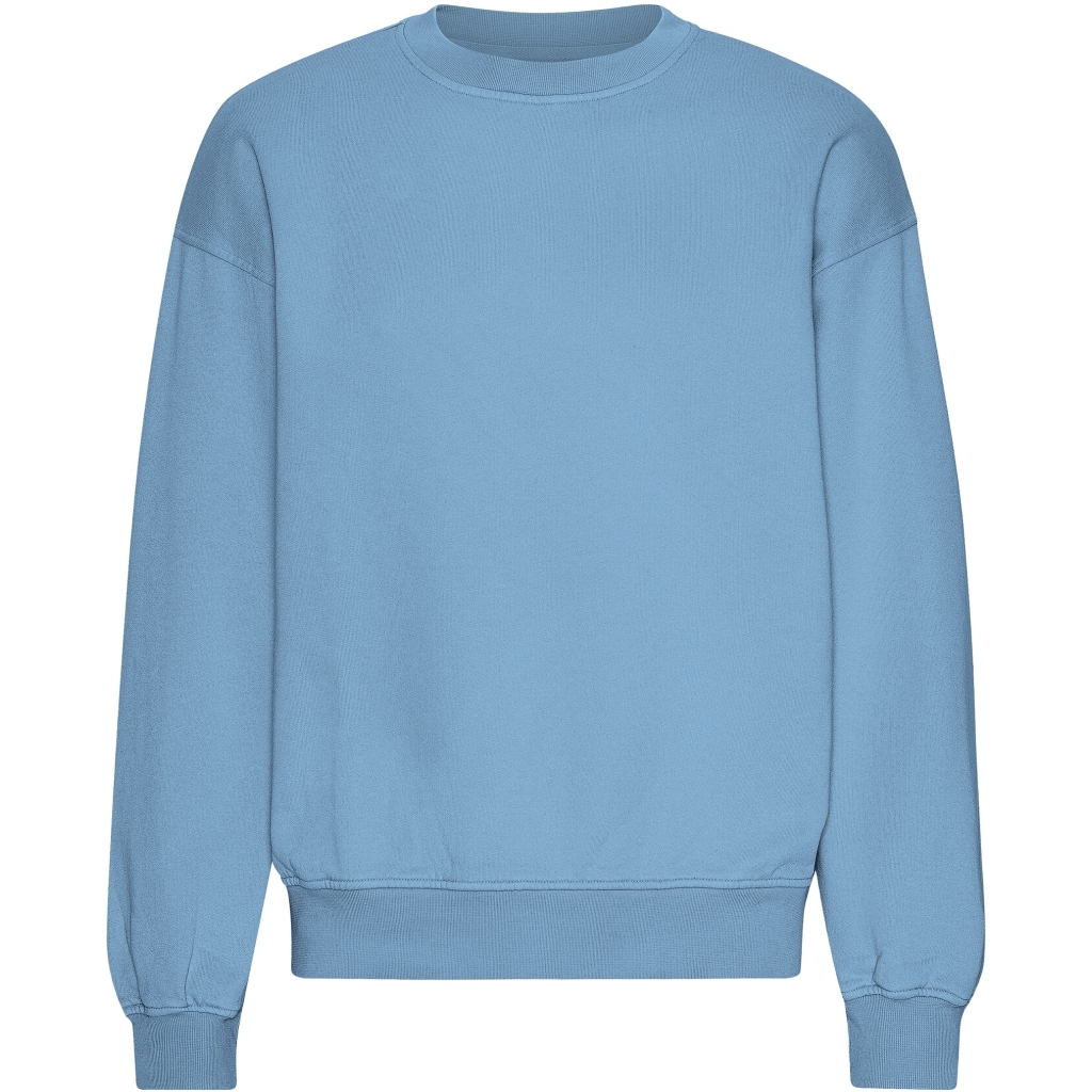 5602991103682 - Sweatshirt mit Rundhalsausschnitt in Oversize-Optik Organic Seaside Blue