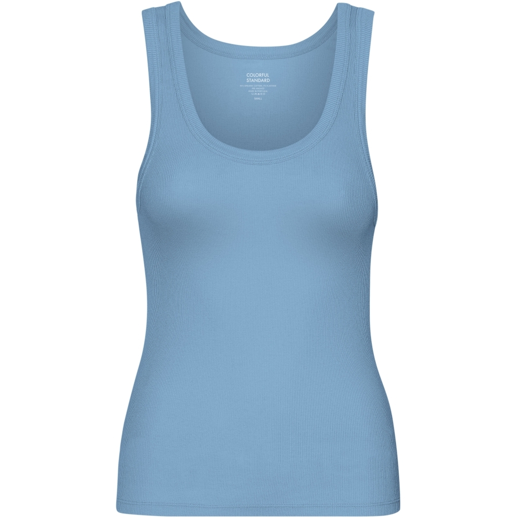 5602991115654 - Tanktop mit Rundhalsausschnitt Damen Classic Organic Seaside Blue