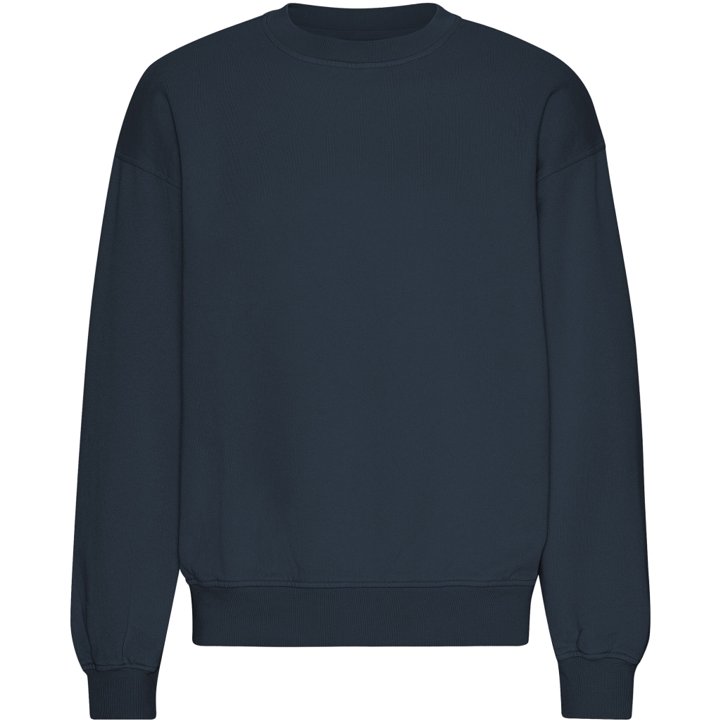 5602991125479 - Sweatshirt mit Rundhalsausschnitt in Oversize-Optik Organic Marine Blue