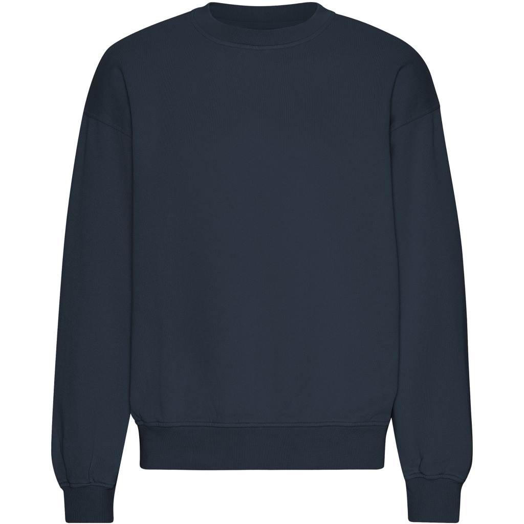 5602991125486 - Sweatshirt mit Rundhalsausschnitt in Oversize-Optik Organic Marine Blue