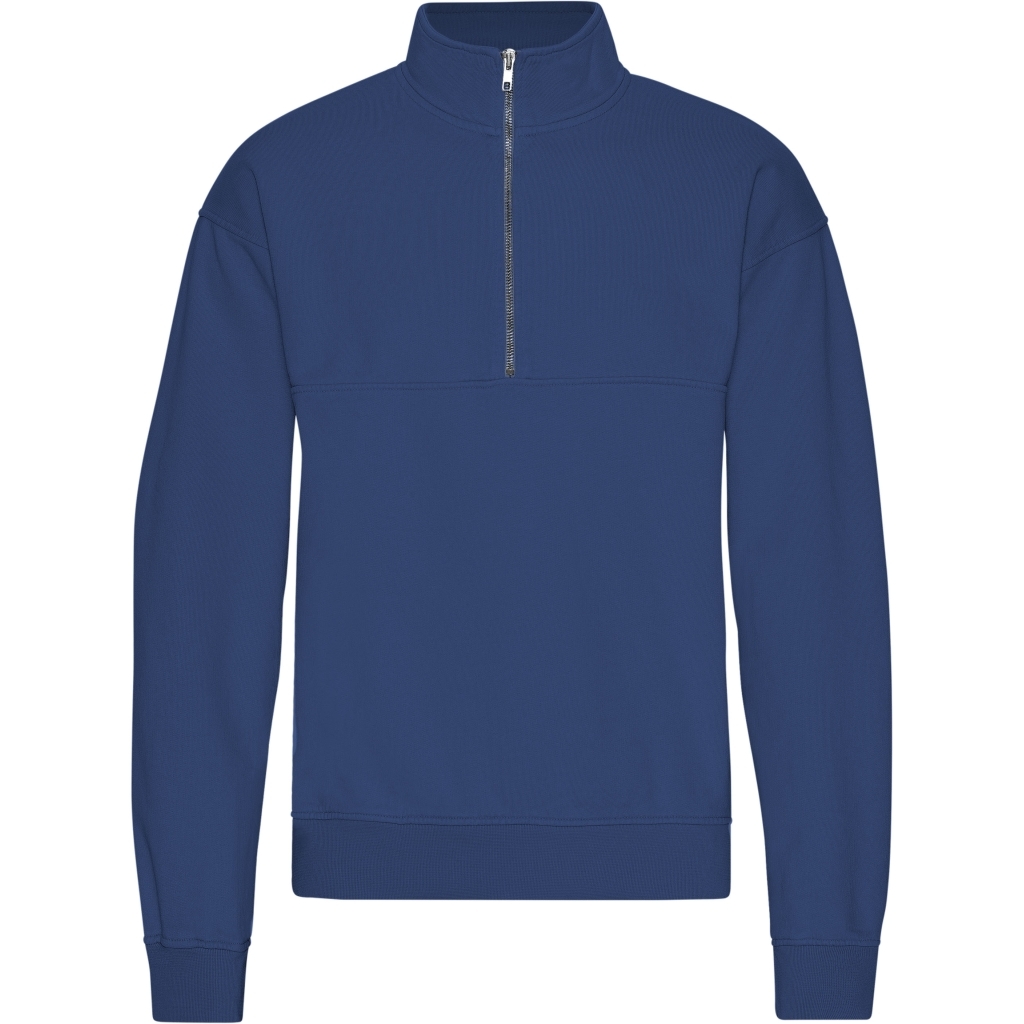 5602991126711 - Sweatshirt 1 4 Reißverschluss Organic Marine Blue 5602991126711 - Sweatshirt 1 4 Reißverschluss Organic Marine Blue