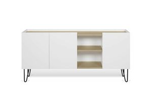 5603449404160 - Sideboard NINA - Helle Eiche und Weiß