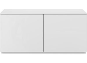 5603449405013 - Lowboard TEMAHOME Join Sideboards Gr B H T 120 cm x 57 cm x 50 cm weiß (weiß lackiert) Lowboards mit Push-to-Open-Funktion aus Honeycomb-Bauweise Breite 120 cm