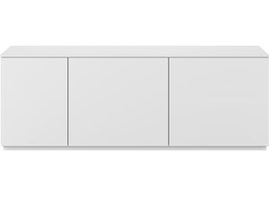 5603449405020 - Lowboard TEMAHOME Join Sideboards Gr B H T 160 cm x 57 cm x 50 cm weiß (weiß lackiert) Lowboards mit Push-to-Open-Funktion aus Honeycomb-Bauweise Breite 160 cm