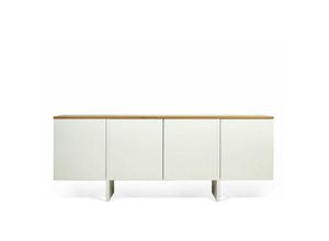 5603449621697 - Temahome - Sideboard edge - natürliche Eiche und weiß lackiert