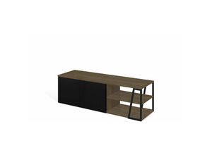 5603449639791 - TV-Bank TEMAHOME Albi Sideboards Gr B H T 145 cm x 44 cm x 45 cm braun (holzfarben schwarz) Breite 145 cm