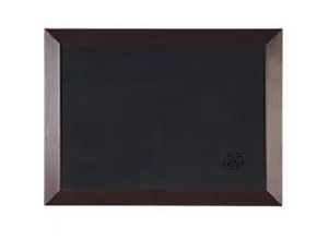 5603750040781 - Kamashi Whiteboard Nicht magnetisch Wandmontage 60 (B)x45 (H) cm Schwarz Braun