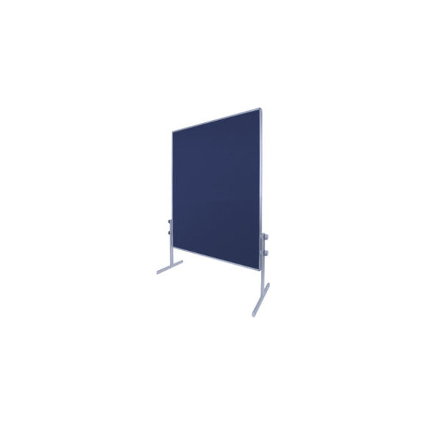 5603750122043 - Moderationstafel MOD15011661 120x150cm Filz + Filz (beidseitig) pinnbar blau + blau 5603750122043 Bi-Office