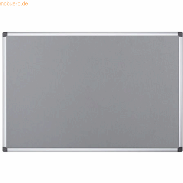 5603750358428 - Pinnwand Maya FA3842170 Aluminiumrahmen Filz 120x120cm grau