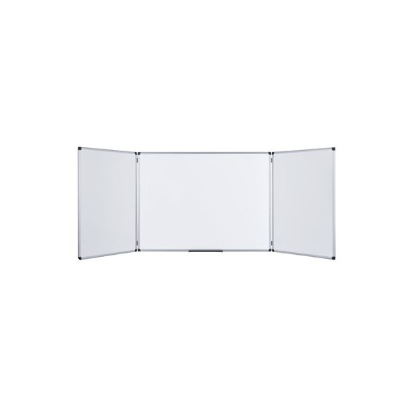 5603750510277 - Earth-It Trio Maya Magnetisches Klappbares Whiteboard Emaille Wandmontierbar 120 x 90 cm