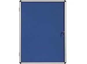 5603750520719 - Enclore Indoor Abschließbarer Schaukasten Nicht magnetisch 9 x A4 72 (B) x 981 (H) cm Blau