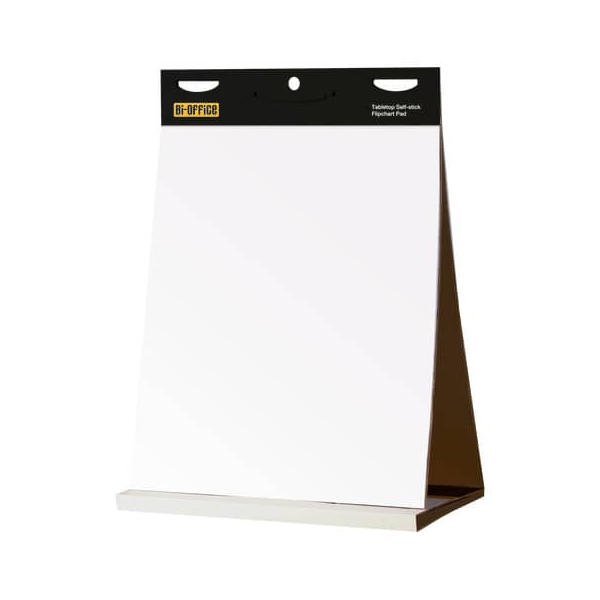 5603750550402 - Bi-Office Tisch-Flipchart Earth mit selbstklebendem Flipchart-Block