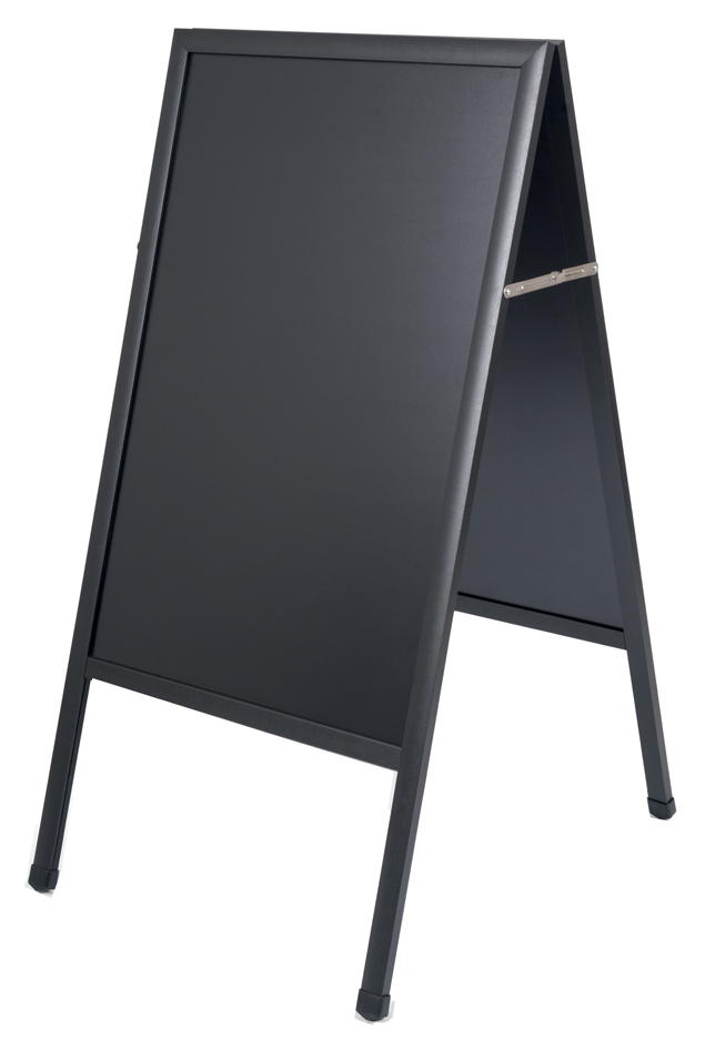 5603750764045 - Bi-Office Kundenstopper mit Kreideoberfläche schwarz 5603750764045 - Bi-Office Kundenstopper mit Kreideoberfläche schwarz