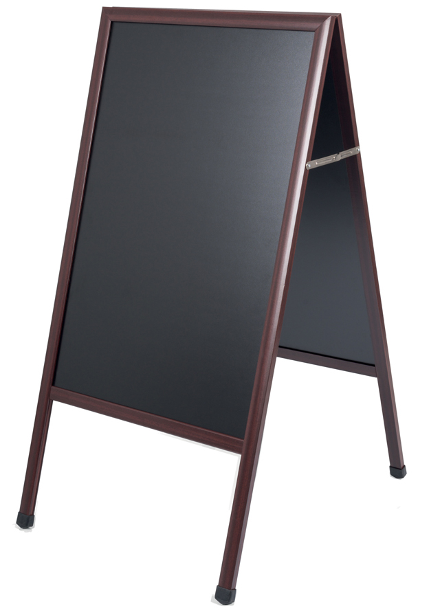 5603750764052 - Bi-Office Kundenstopper mit Kreideoberfläche kirschoptik 5603750764052 - Bi-Office Kundenstopper mit Kreideoberfläche kirschoptik