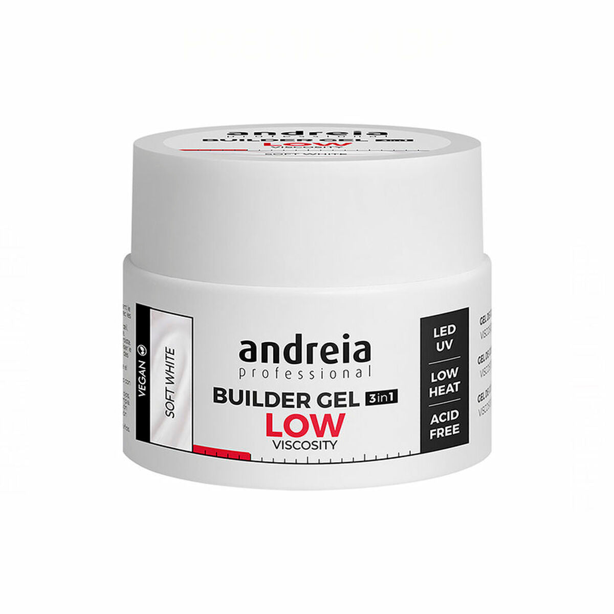 5603927872665 - Gel-Nagellack Builder Niedrige Viskosität Professional Builder Weiß (44 g)