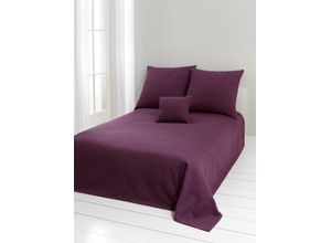 5605542084232 - Tagesdecke PEREIRA DA CHUNA WITT-PBK-Tagesdecken-temporär Gr B L 210 cm x 240 cm lila (aubergine) Tagesdecken