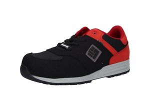 5607258923843 - Toworkfor - To Work For Graffiti S3 Sicherheitsschuhe-Schuh schwarz rot Gr 36 - schwarz