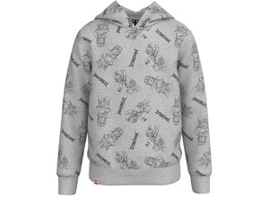 5700068192499 - LEGO® Wear - Kapuzen-Sweatshirt M12010654 in grey melange Gr110