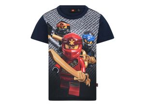 5700068279725 - LEGO® Wear - T-Shirt LWTAYLOR 332 in dark navy Gr104