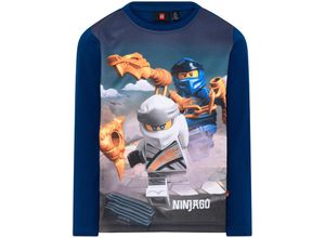 5700068340739 - LEGO® Wear - Langarmshirt LWTAYLOR 713 in dark blue Gr146