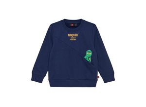 5700068351636 - LEGO® Wear - Sweatshirt LWSCOUT 100 in dark navy Gr134