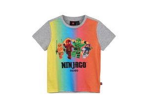 5700068366715 - LEGO® Wear - Kurzarmshirt LWTANO 310 in grey melange Gr104