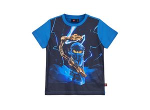 5700068371429 - LEGO® Wear - Kurzarmshirt LWTANO 106 in middle blue Gr122