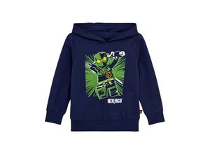 5700068376103 - LEGO® Wear - Kapuzenpullover LWSCOUT 302 in dark navy Gr122