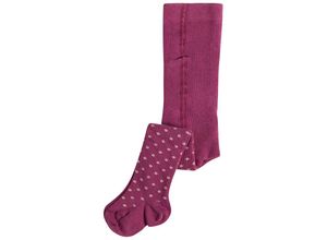 5700267581742 - - Strumpfhose BABY DOTTY in rose wine Gr68 74