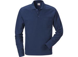 5700290611652 - Fristads Kansas 100781-540-L Poloshirt Langarm Service- und Profilbekleidung