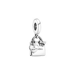 5700302938449 - Charm-Anhänger -Einkaufstasche- 799536C00 silber 5700302938449 - Charm-Anhänger -Einkaufstasche- 799536C00 silber